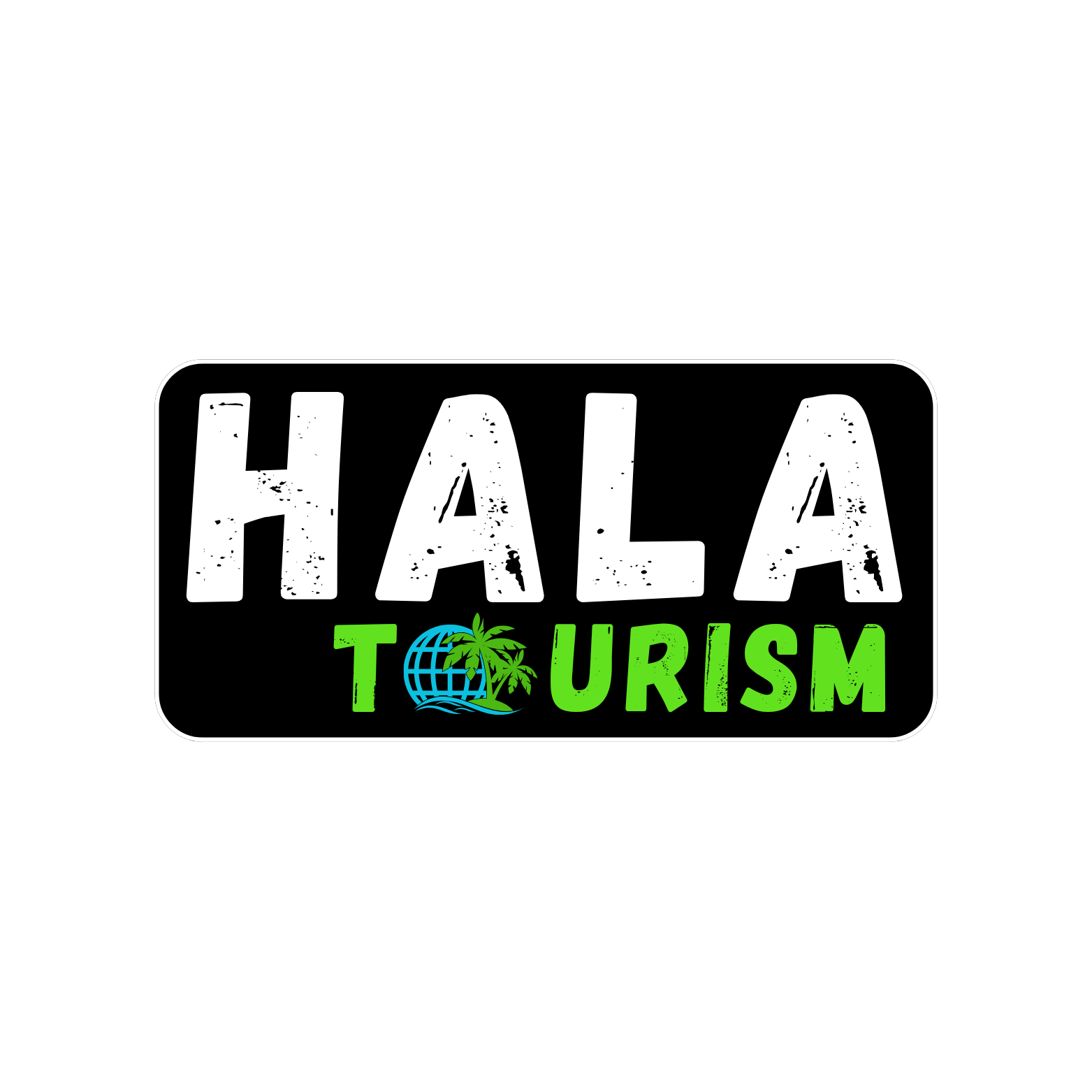 Hala Tourism adventure travel logo by RVK Digital Marketing – holiday tour branding design